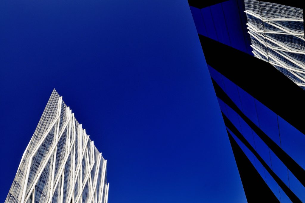 Modern architecture at the Forum Diagonal Mar on a Barcelona photography tour