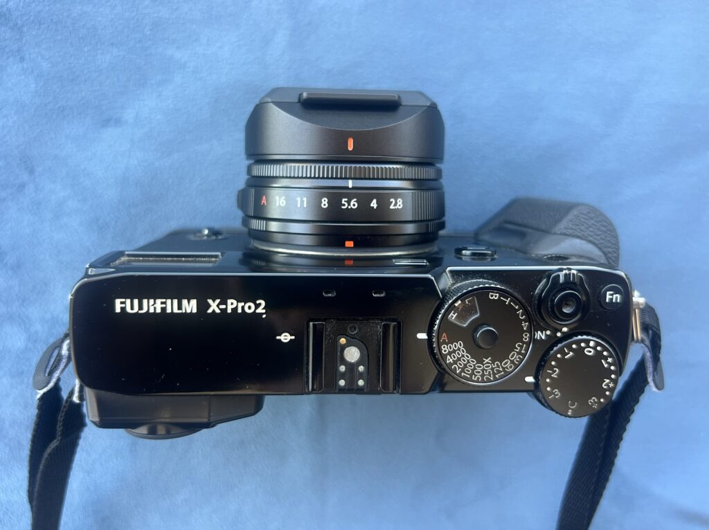 Squarehood on Fujifilm X-Pro2